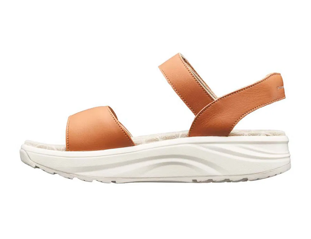 Womens Active Adjustable Flores Light Brown Sandals