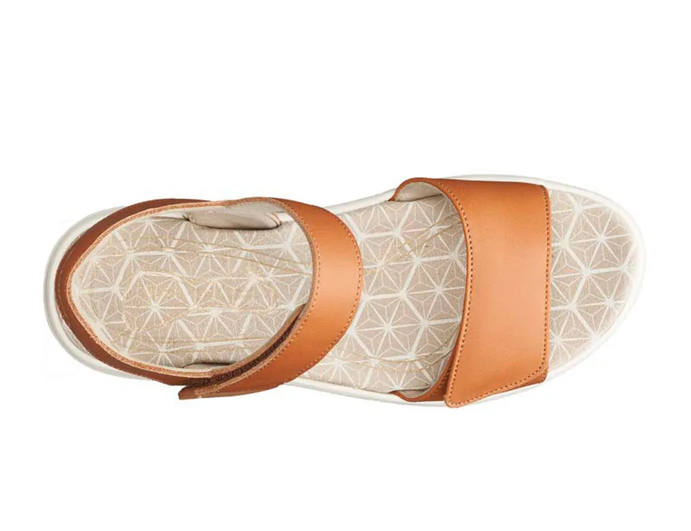 Womens Active Adjustable Flores Light Brown Sandals