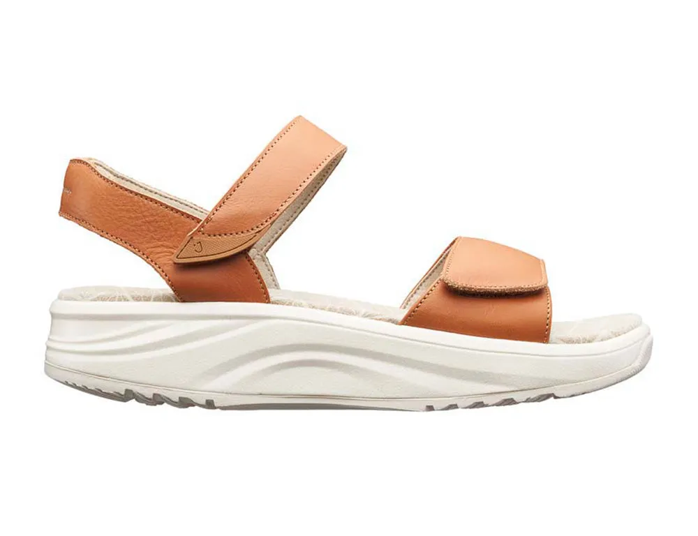 Womens Active Adjustable Flores Light Brown Sandals