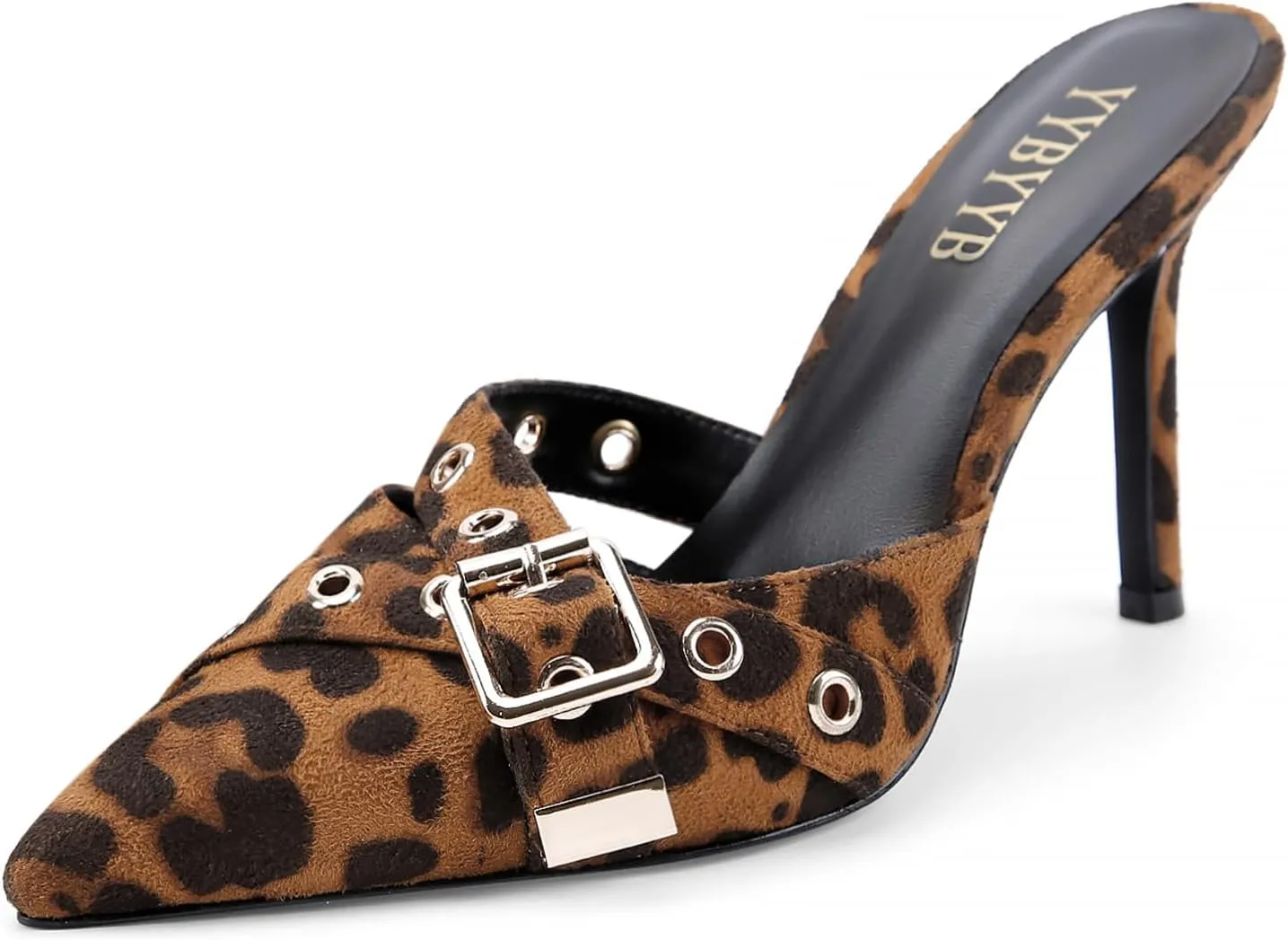 Women's Kitten Heels Pointed Closed Toe Mule Heels Bow Studded Stiletto Heel Dress Bridal Elegant Wedding Sexy Party Pumps shoes