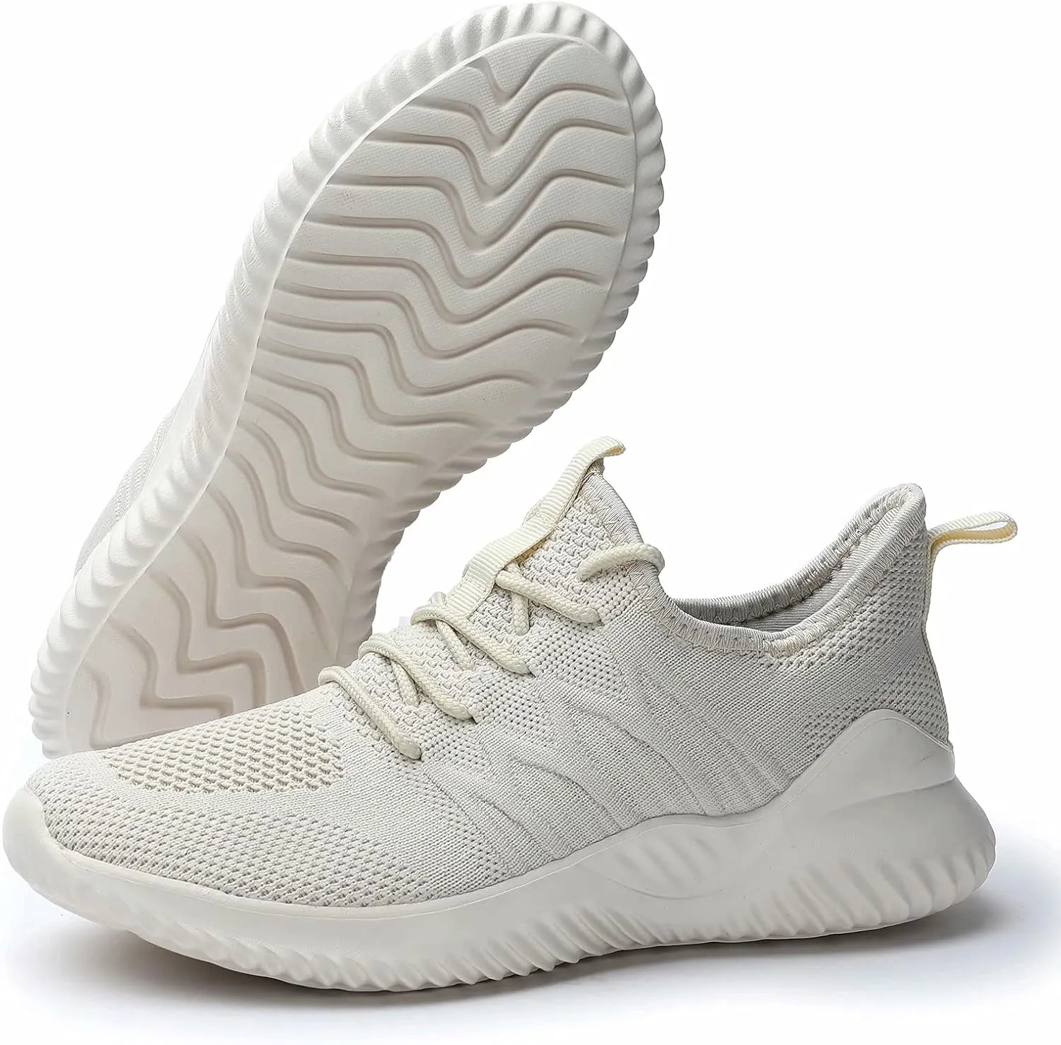Women's Ladies Tennis Shoes Running Walking Sneakers Work Casual Comfor Lightweight Non-Slip Gym Trainers