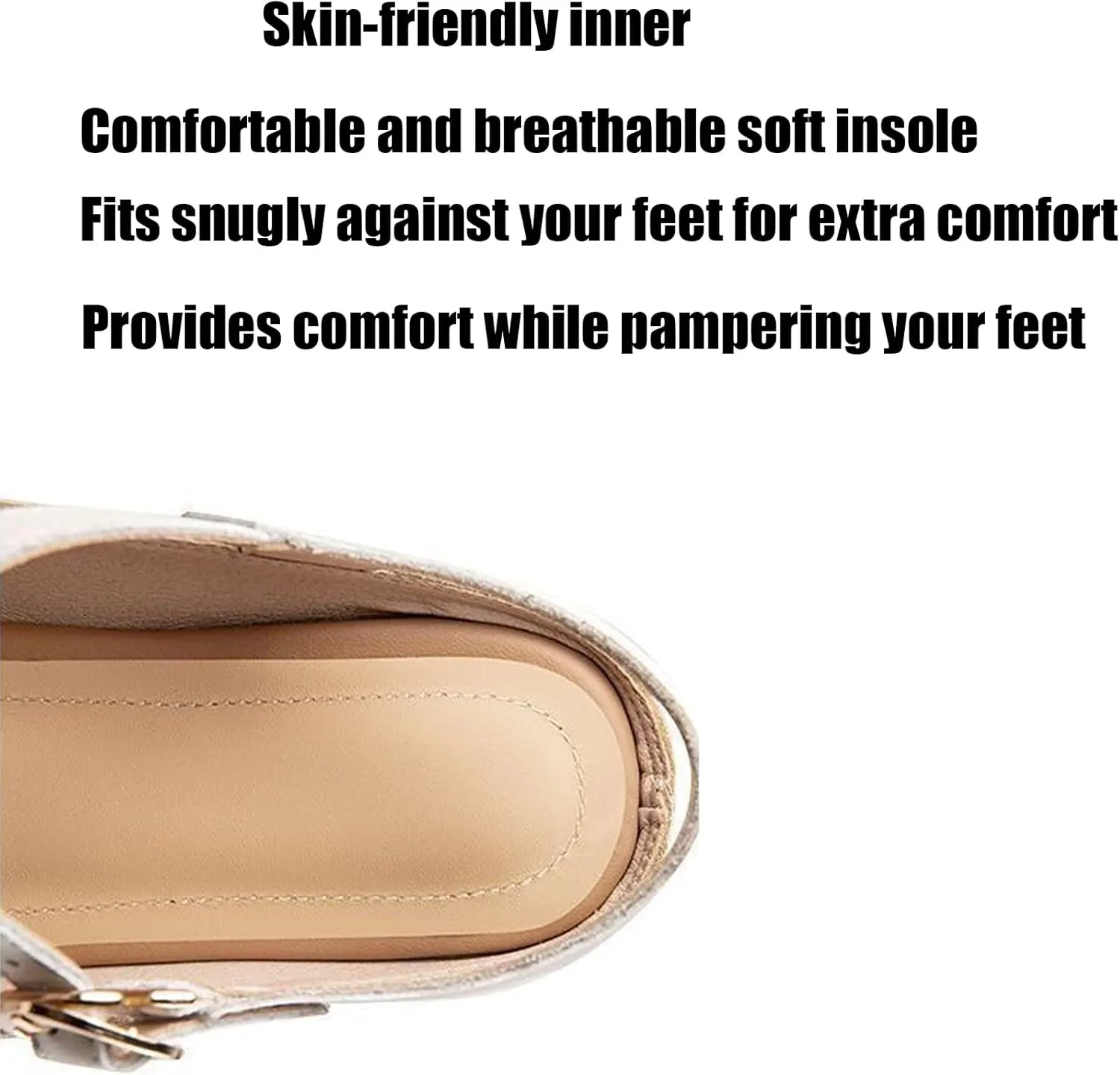 Women's Leather Closed Toe Fisherman Sandal,Adjustable Hollow Platform Slip On Loafer Sandal,Soft Sole Non-Slip Beach Walking Mom Sandal