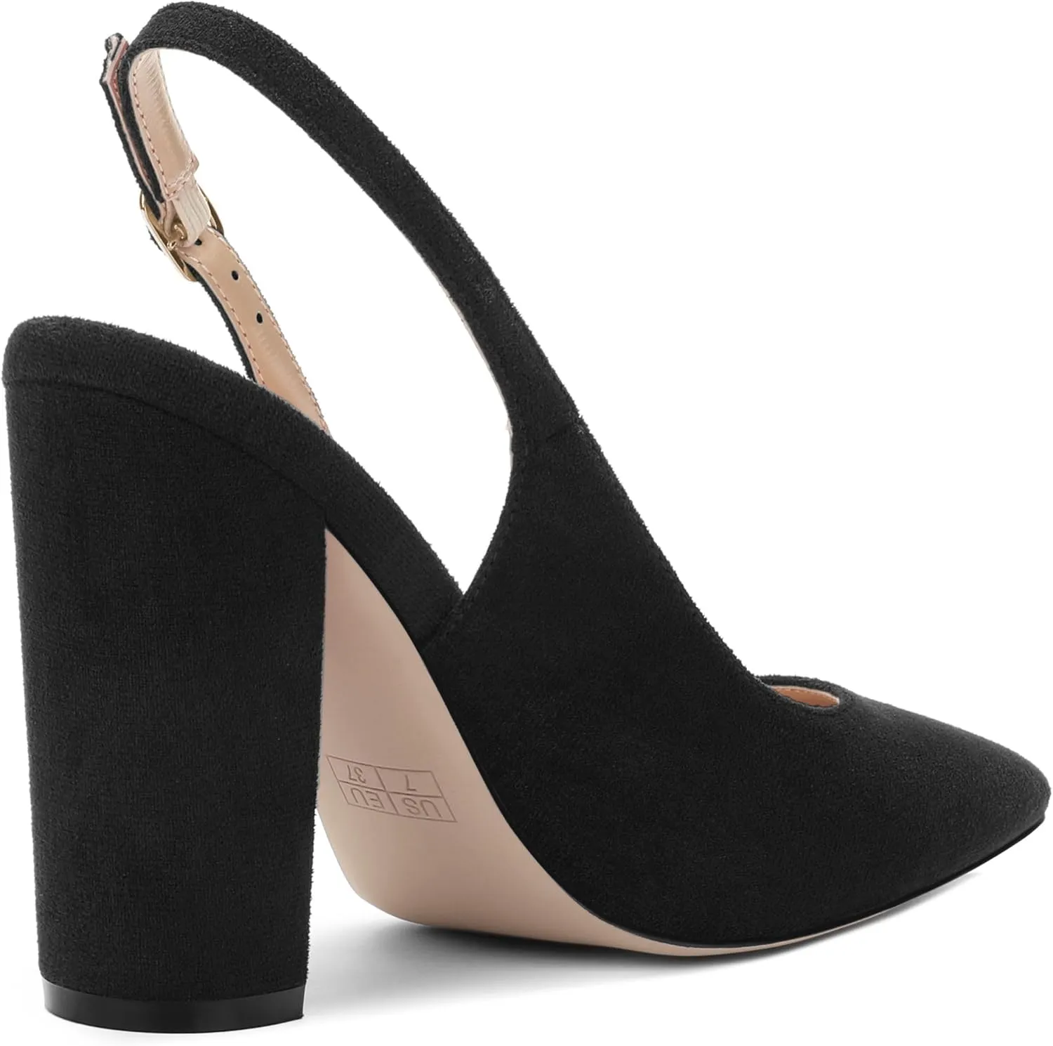 Women's Pointed Toe Slingback Heels, High Heel Shoes for Women