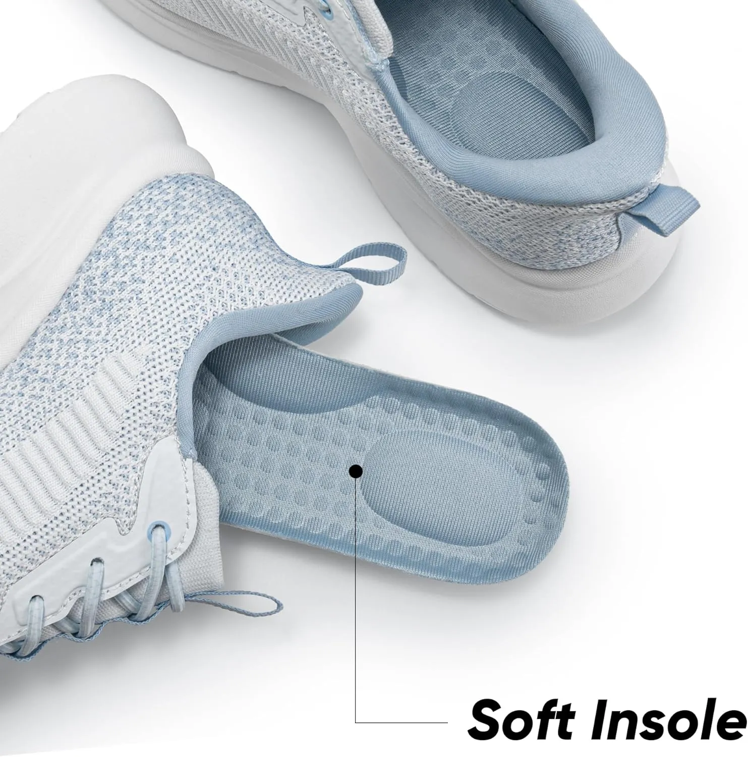 Women's Slip on Walking Shoes Tennis Lightweight Gym Sneakers ActiveFlow Workout Breathable Hands-Free Cross Trainer Comfortable Fashion Sneakers