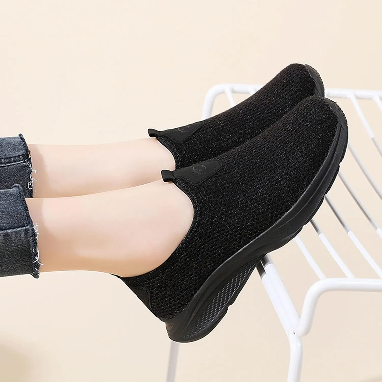Women's Sneakers Athletic Sport Running Tennis Walking Shoes Mens Tennis Shoes Comfort Casual Shoes Slip On High Top Sneakers Steel Toe Tennis Shoe Cross Trainer Shoe