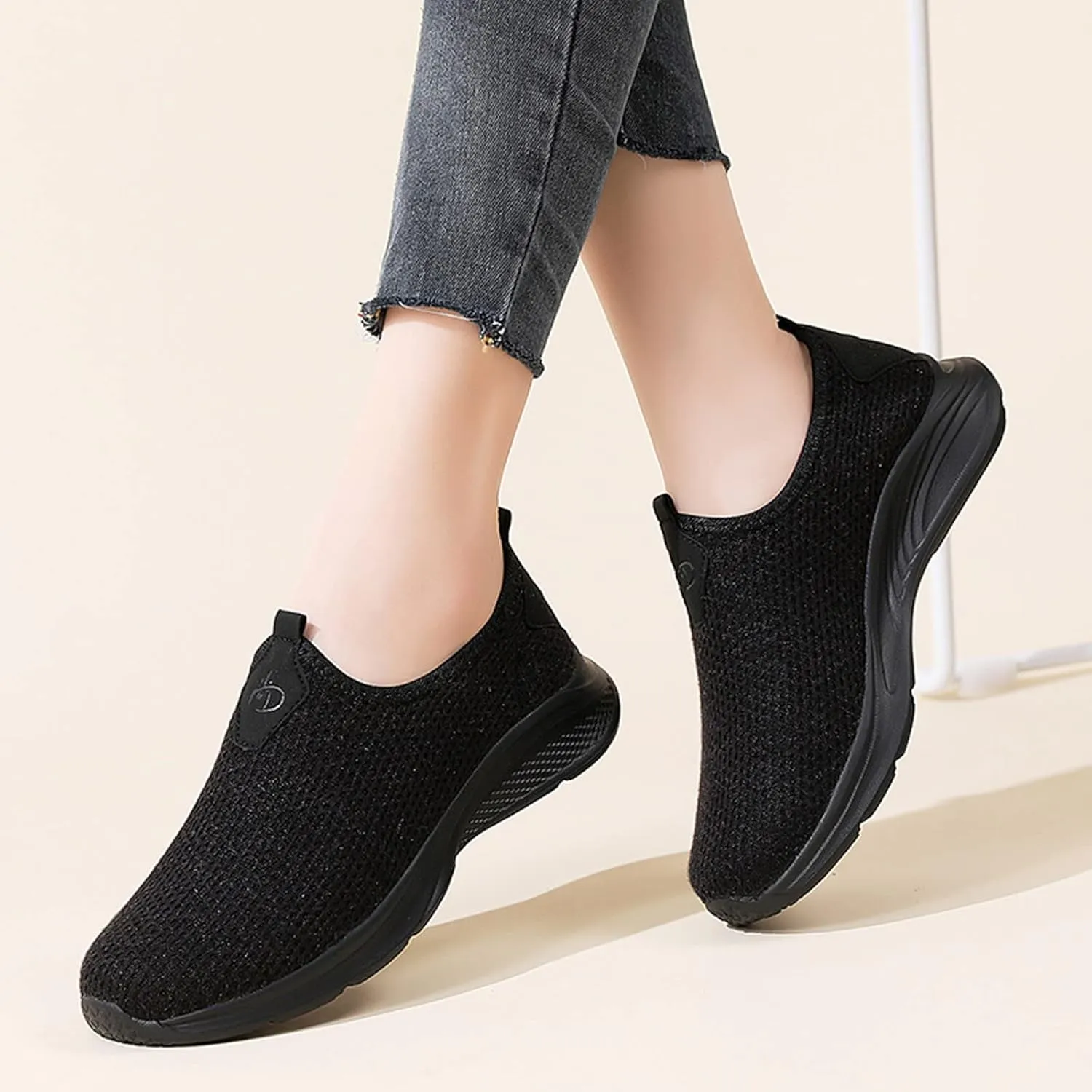 Women's Sneakers Athletic Sport Running Tennis Walking Shoes Mens Tennis Shoes Comfort Casual Shoes Slip On High Top Sneakers Steel Toe Tennis Shoe Cross Trainer Shoe