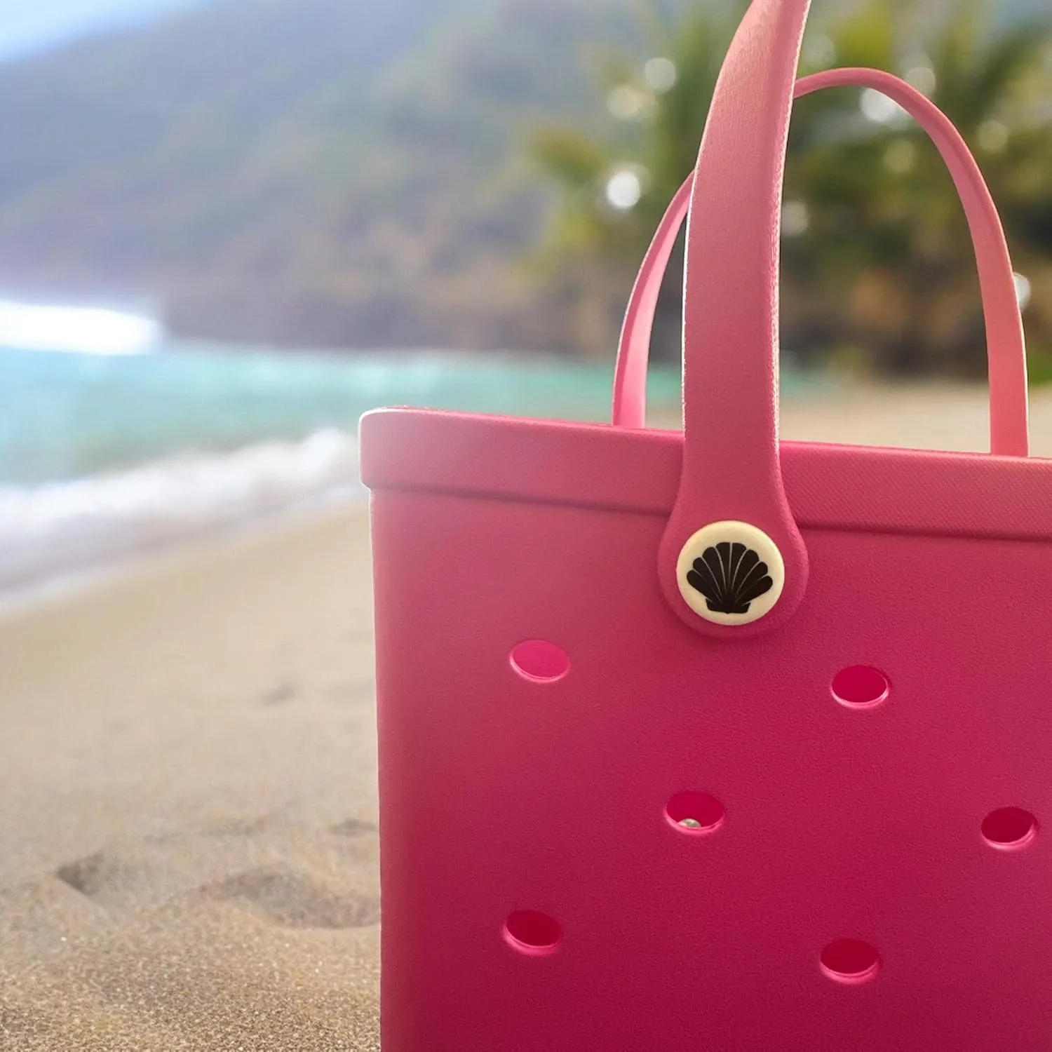 X Large Beach Bag Tote| Durable Lightweight Waterproof Washable Open Tote Bag for Beach, Pool, Boat, Sports