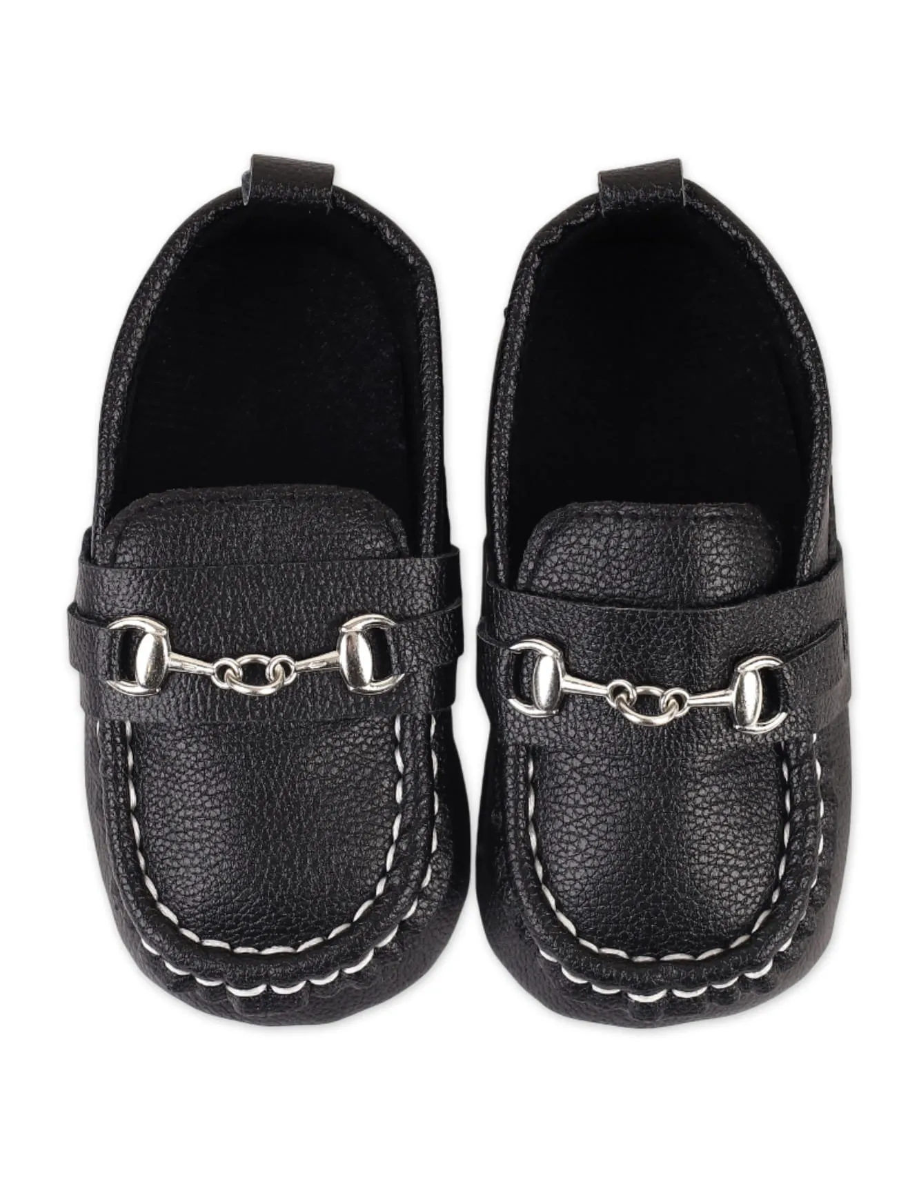 Zubaida's Dapper Darling Silver Bit Loafers