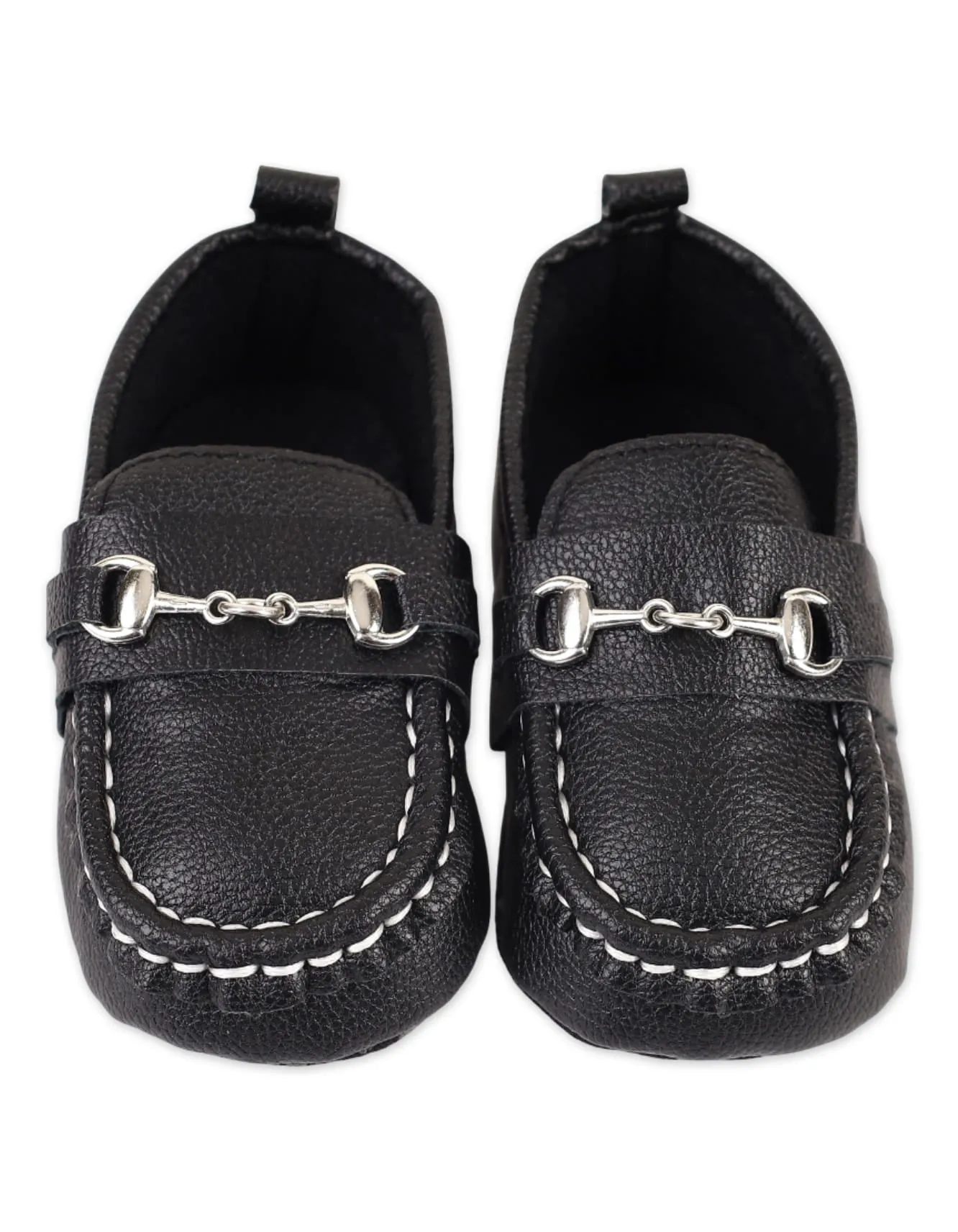 Zubaida's Dapper Darling Silver Bit Loafers