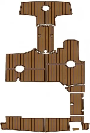 ZVZ 2015 Starcraft SCX 230 Swim Platform & Cockpit EVA Flooring Kit - Custom Marine-Grade Non-Slip Decking (SeaDek® Alternative) Boat Flooring